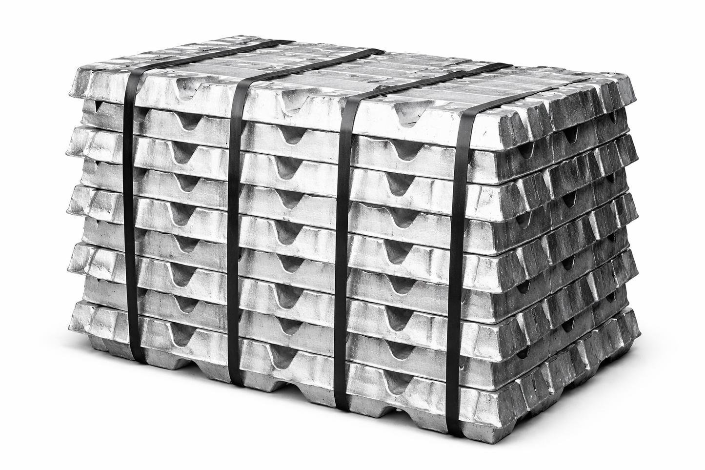 Lingotes de Zinc 25kg para Galvanizado por Inmersión en Caliente