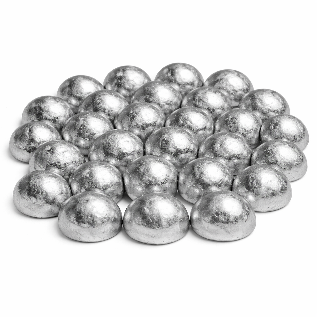 Semiesfera de Zinc Electrolítico