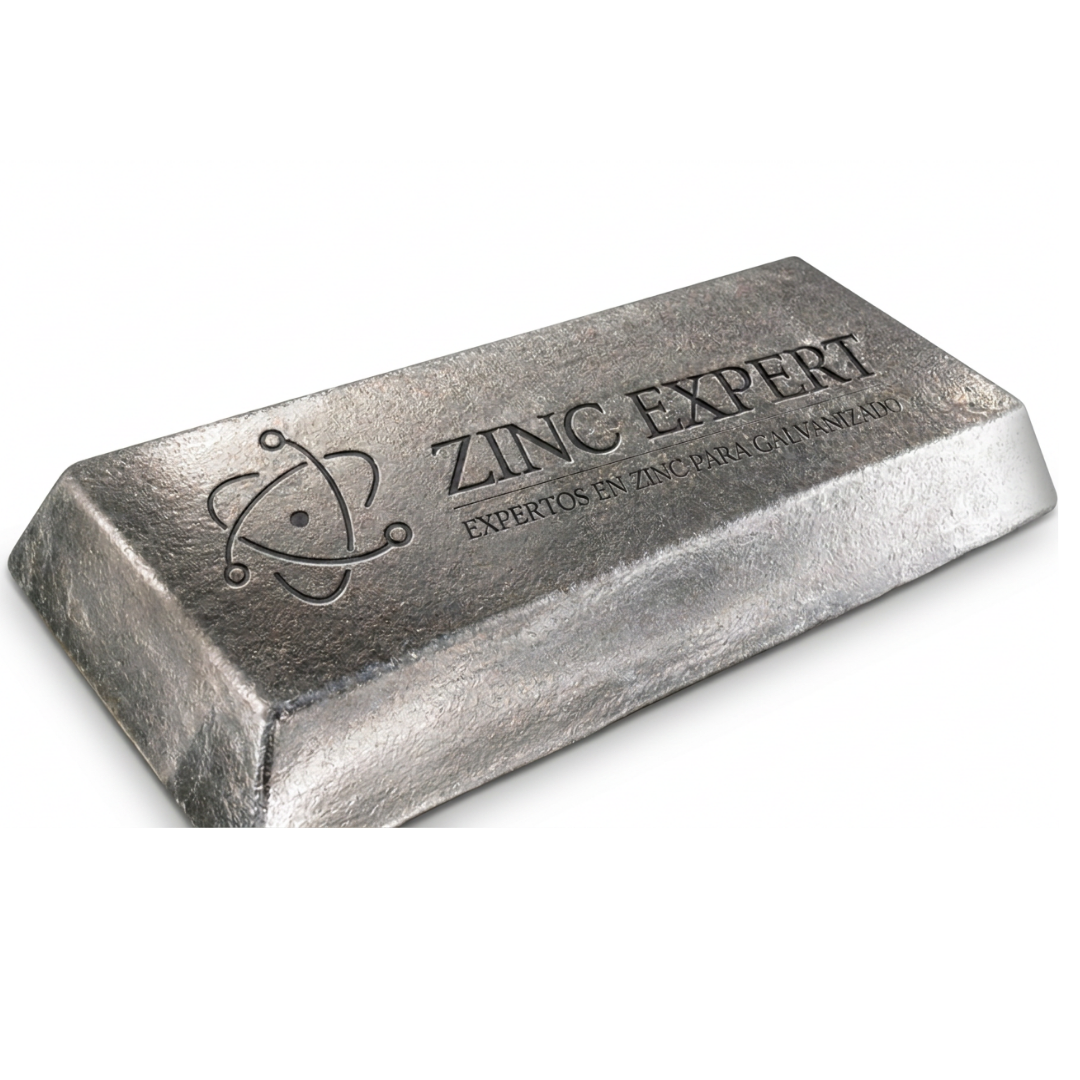 Lingotes de Zinc 25kg para Galvanizado por Inmersión en Caliente